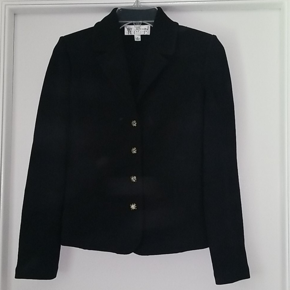 St. John Collection knit blazer